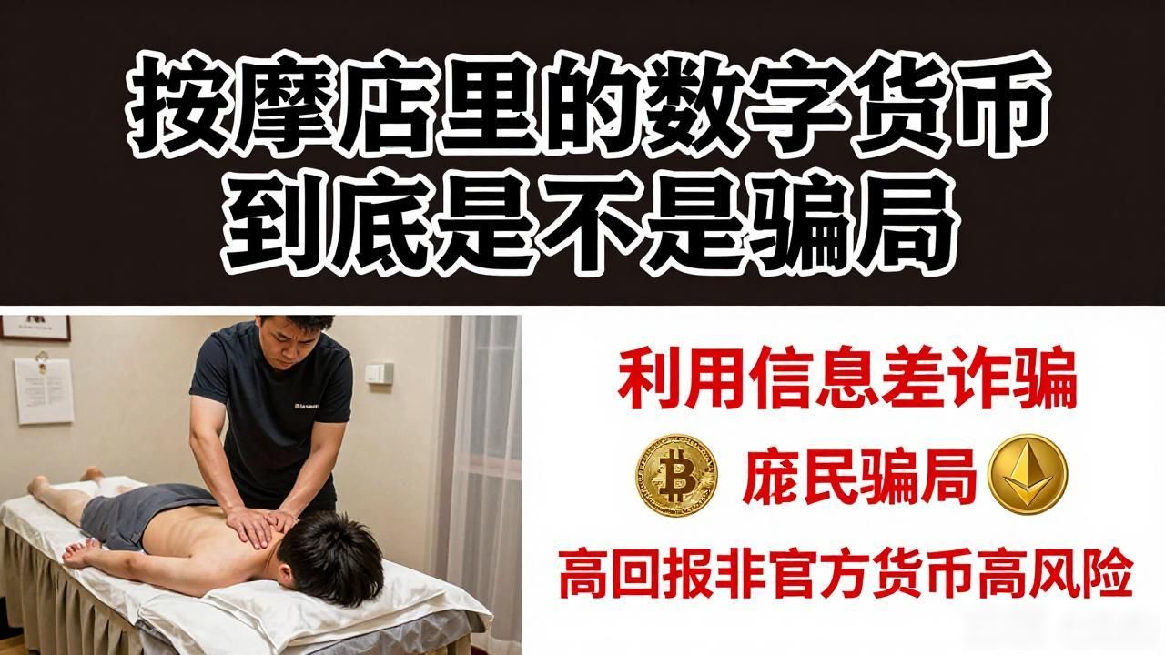 警惕非主流虚拟货币支付陷阱_按摩店数字货币骗局_按摩店数字货币是什么