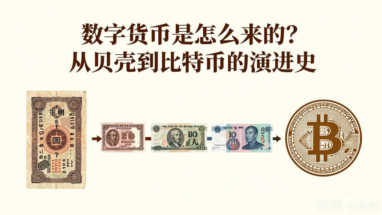数字货币演进史_实物货币到数字货币的跨越_数字货币的发展历程