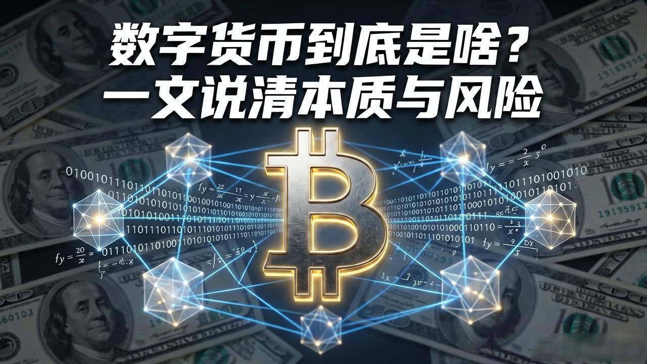数字货币究竟是啥_数字人民币与加密货币对比_数字货币的本质与风险