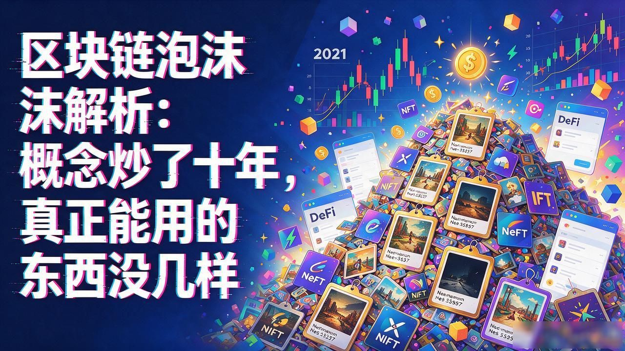 区块链真正落地的应用场景_区块链泡沫解析_区块链被严重高估的原因
